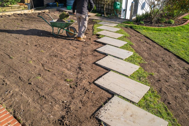 Paved Walkway Installation